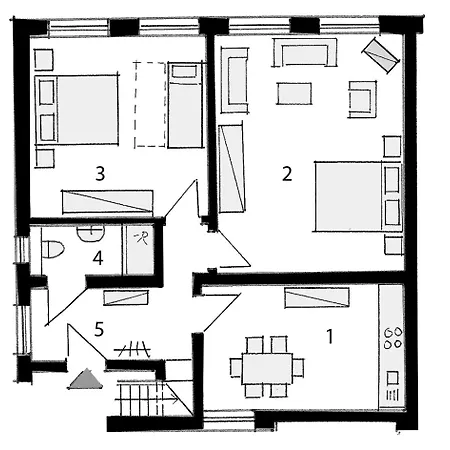 Appartamento Haus Im Felde Whg 1 Fehmarn